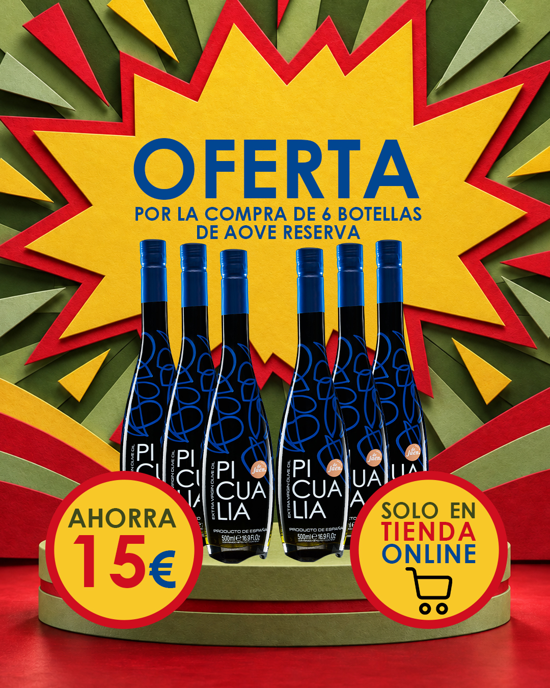 Picualia Premium Reserva 500 ml (6x0.5L)